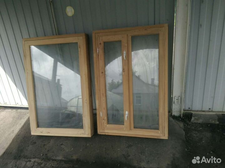 Деревянные окна со стеклопакетом