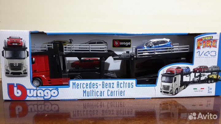 Мерседес Actros, Scania 1:43