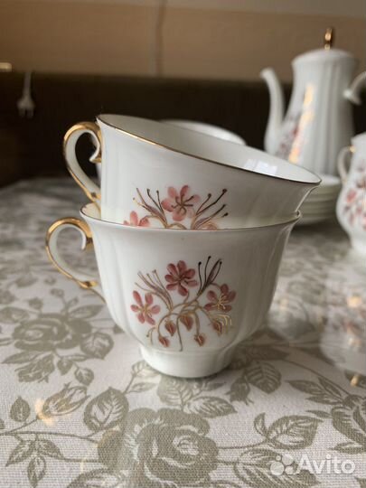 Сервиз кофейный Jiesia Литва СССР