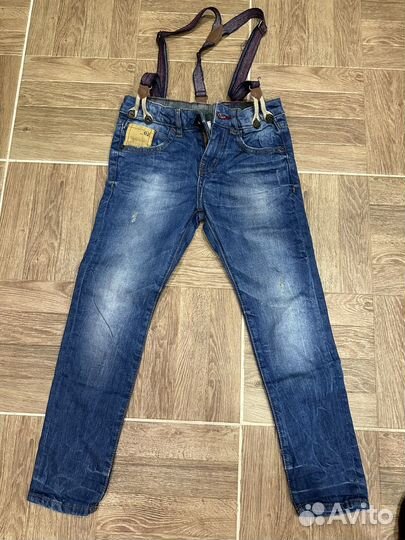 Джинсы брюки джоггеры штаны zara 122-128