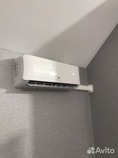 Закладка трассы под кондиционер, закладка трасс