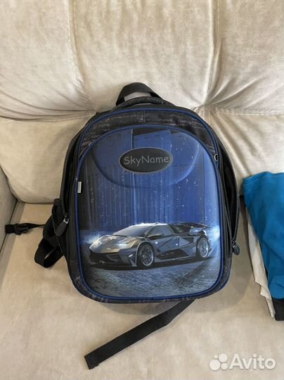 Школьная форма для мальчика пакетом + рюкзак