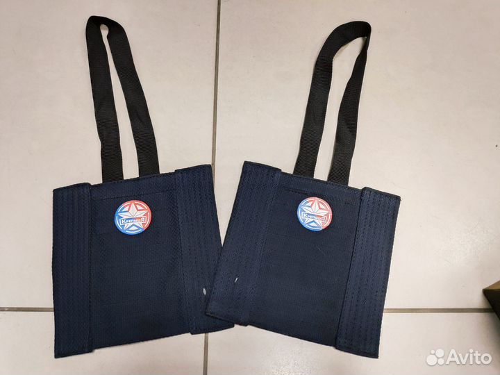 Захваты для турника Крепыш (цвет: черный) (пара)