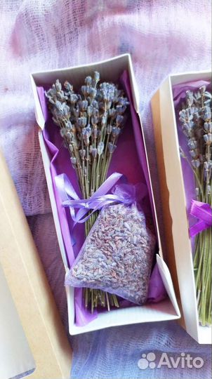 Лаванда букетик, саше. Набор подарочный