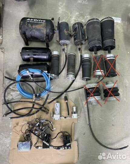 Пневмоподвеска клапана 4 контура,пневмоподушки Air