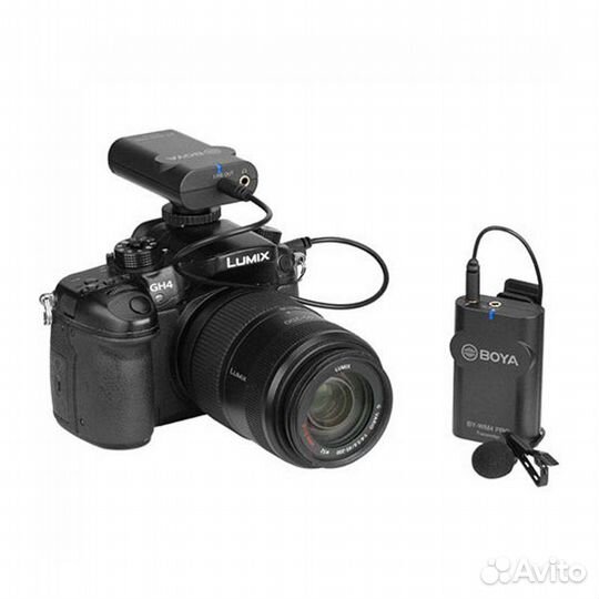 Двухканальный беспроводной микрофон Boya BY-WM4 Pr