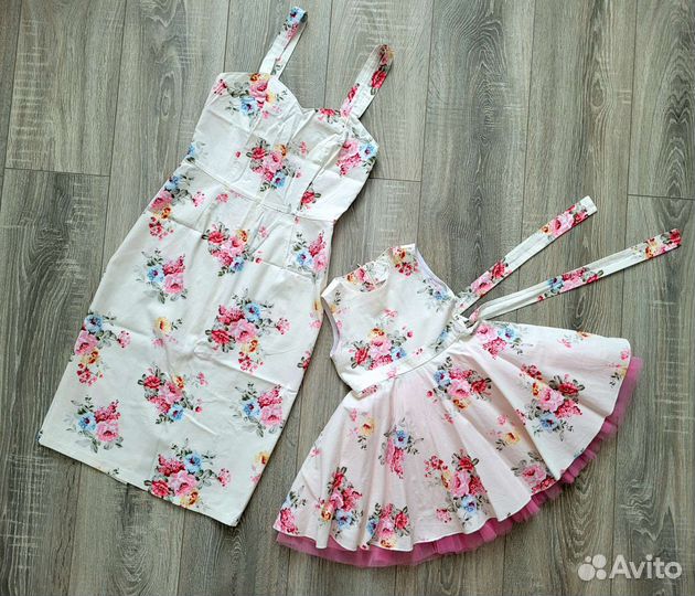 Платье мама дочка