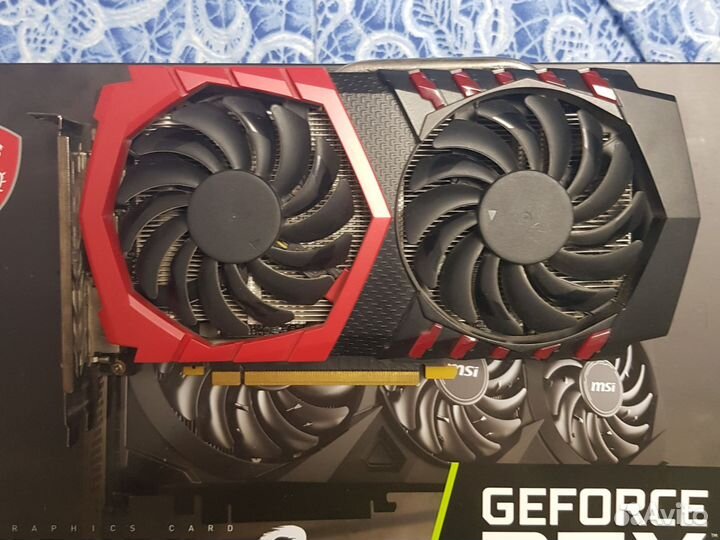 MSI GeForce GTX 1050 Ti gaming X 4G
