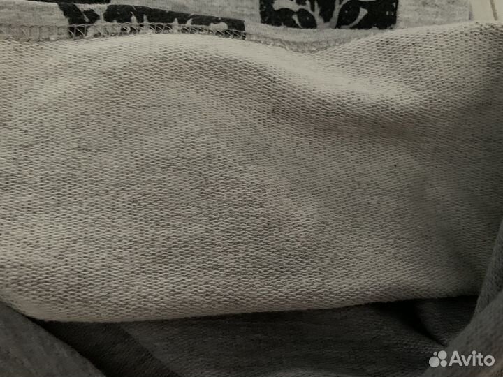 Платье туника свитшот для девочки двойни 86