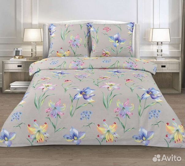 Постельное белье евро бязь