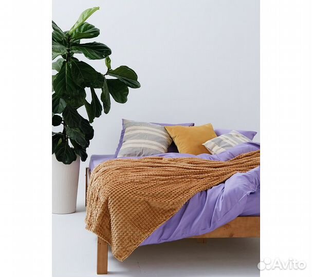 Плед GoodNight Велсофт Velvet 180х200, капучино