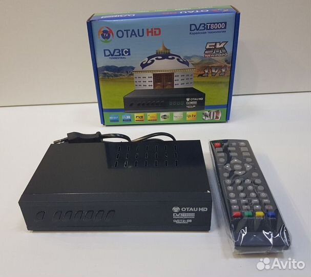 Приставка DVB-T2 otau DV3T8000