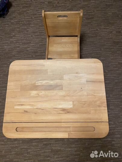 Детская парта деревянная