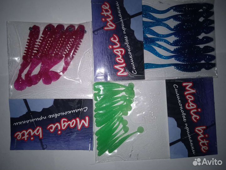 Силиконовые приманки (реплики)