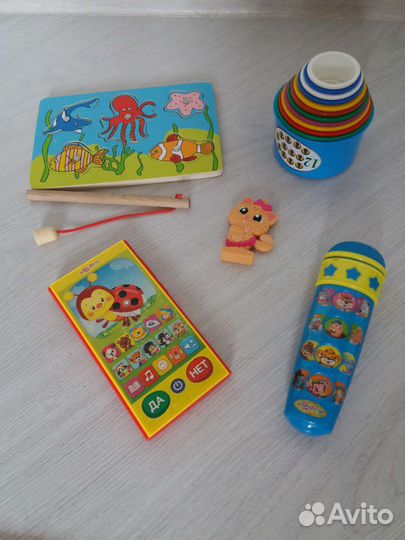 Игрушки пакетом планшет ноутбук