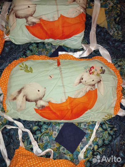 Бортики в кроватку