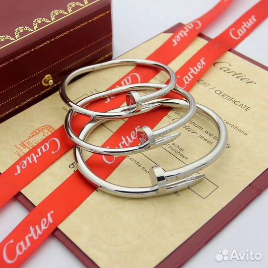 Браслет cartier гвоздь