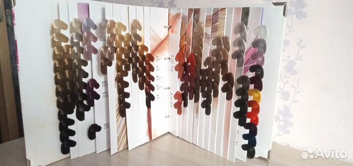 Палитра красок для волос