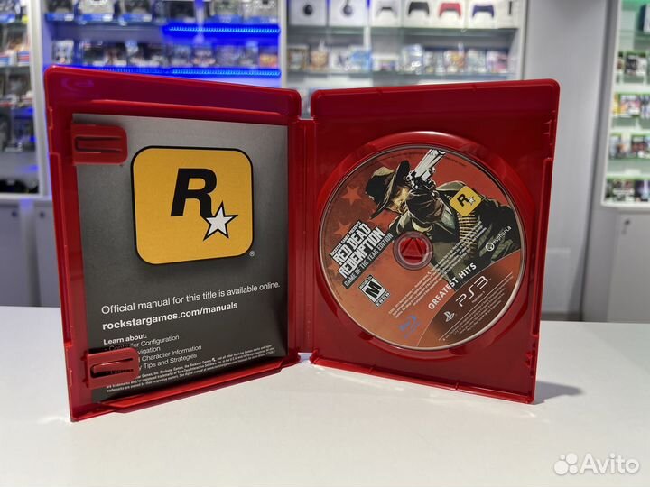 Red Dead Redemption goty для PS3