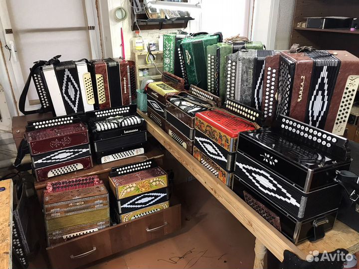 Гармони советских времен