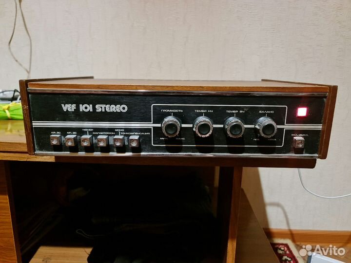 Усилитель VEF-101-stereo