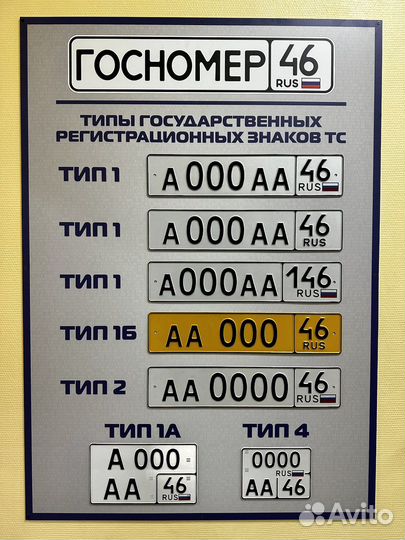 Госномер 46 - Изготовление гос номеров авто