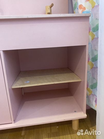 Детская игровая кухня деревянная