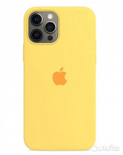 Silicone Case с защитой камеры iPhone 12ProMax