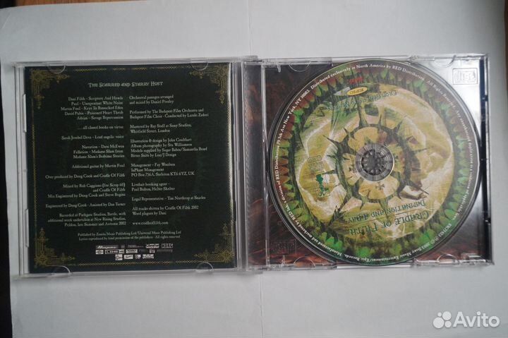 CD Cradle Of Filth – Damnation And A Day
