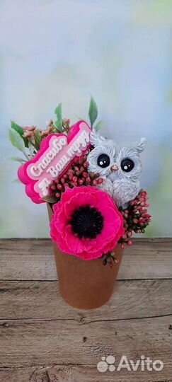 Букет из мыла ручной работы 