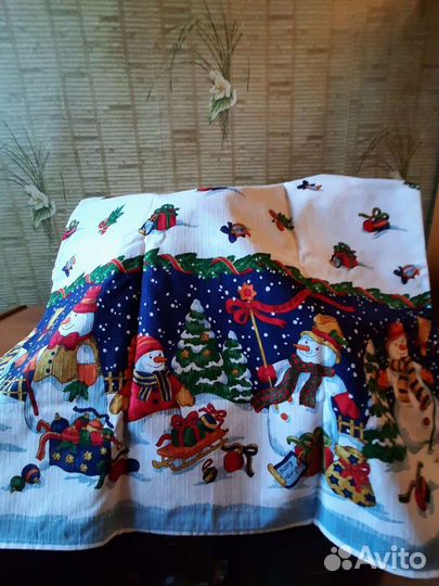 Скатерть х/б + подушка
