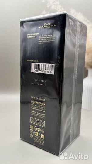 Mancera Red Tobacco edp 120ml