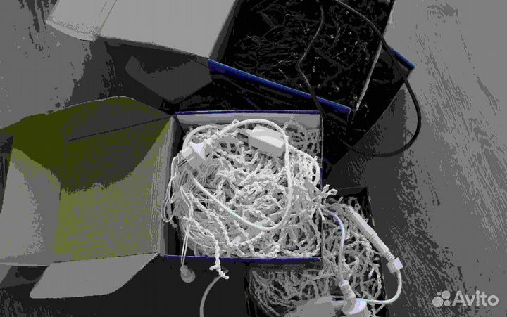 Гирлянда бахрома 25 метров