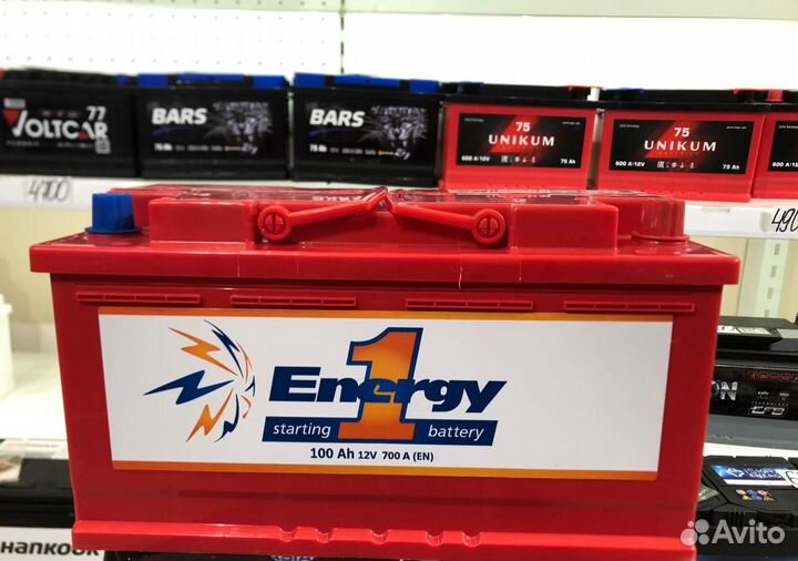 Аккумулятор Energy1 (Казахстан) 100Ач 700А