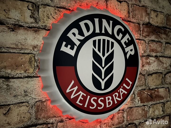 Декор на стену Erdinger Weissbrau Beer