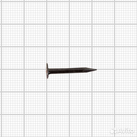 Гвозди мебельные с широкой шляпкой 4.5x12 мм, 70 г