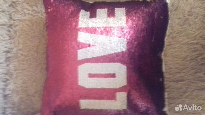 Наволочки с пайетками 