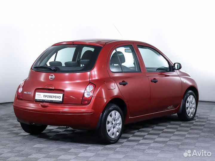 Nissan Micra 1.2 МТ, 2007, 213 654 км