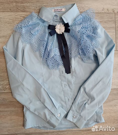 Блузка для девочки школьная 116 122