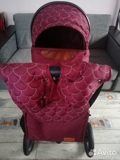 Коляска трансформер luxmom. Торг