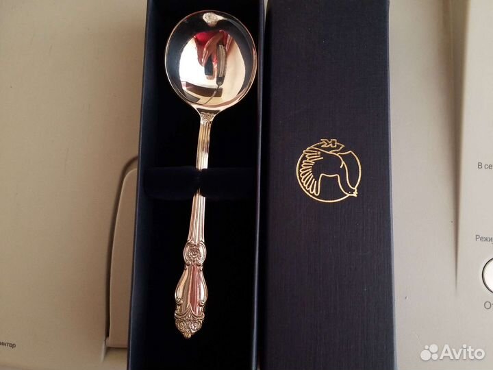 Отличный подарок ложка для сахара Кольчугмельхиор