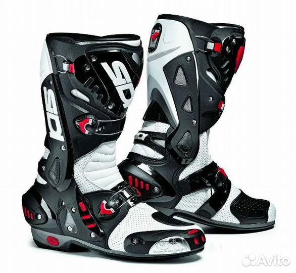 Мотоботы sidi REX AIR White/Black
