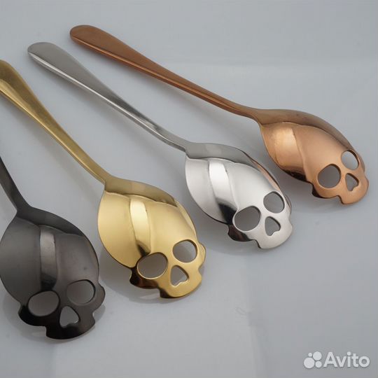 Ложечки в форме черепа