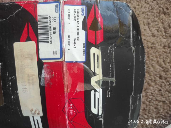 Брейсы Наколенник мото EVS SX series