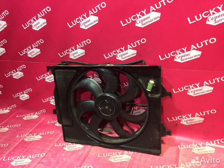 Вентилятор радиатора Hyundai/kia Solaris/rio 2017