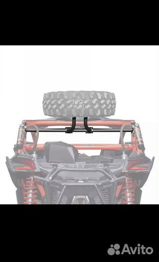 Крепление для запасного колеса багги can am