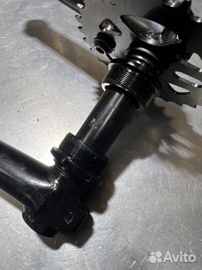 Шатуны bmx 19 вал с кареткой евро mtb