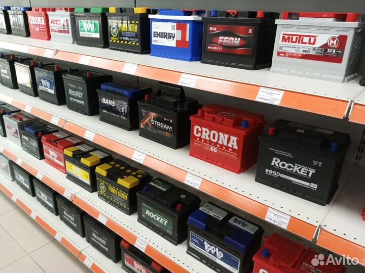 Аккумуляторы Новые и Б.У. от 1500