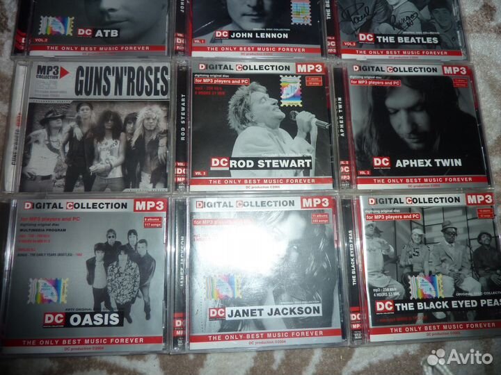 Диски CD -MP3 коллекция