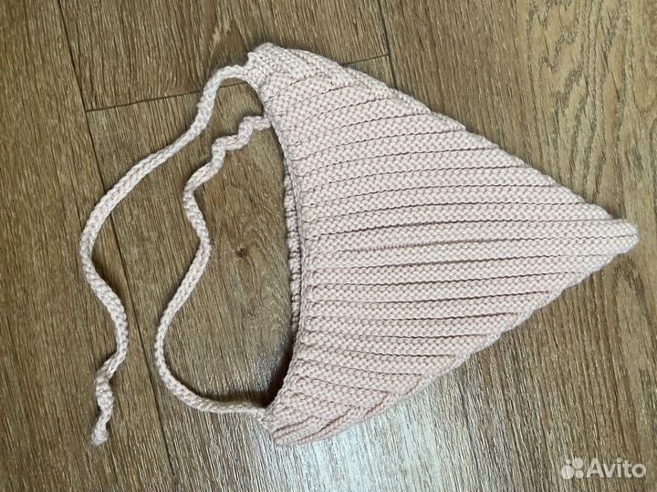 Шапка гномик эльф вязаная Mimibaby